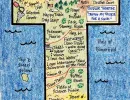 Bar Mitzvah LifeMap in the shape of the letter T