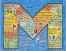 Christmas Holiday LifeMap in the shape of the letter M