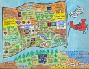Birthday Airplane with Banner LifeMap 9x12